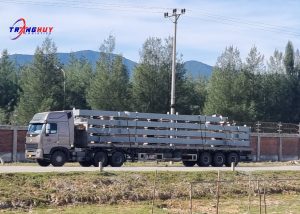 ảnh xe chờ kết cấu thép