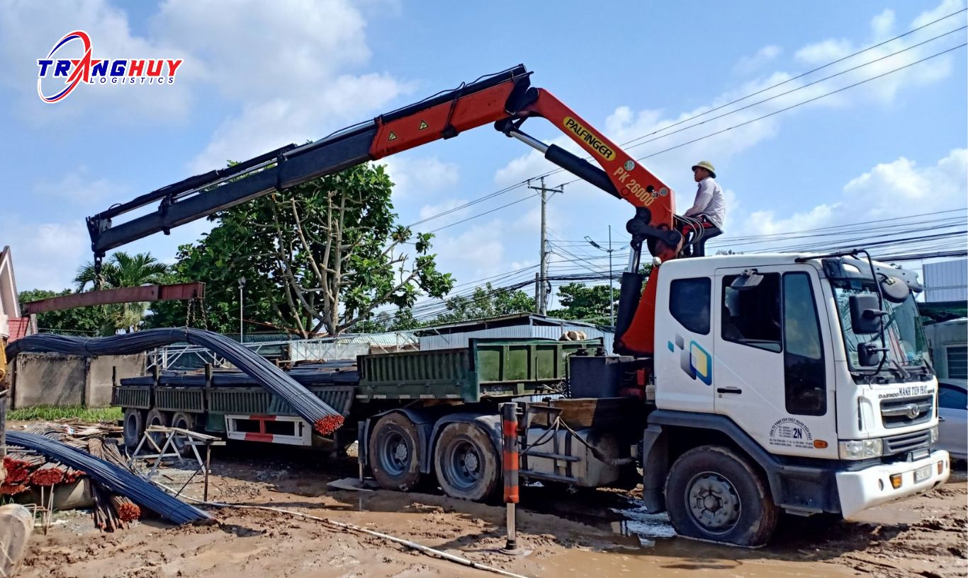 Giá thuê xe cẩu tại An Giang