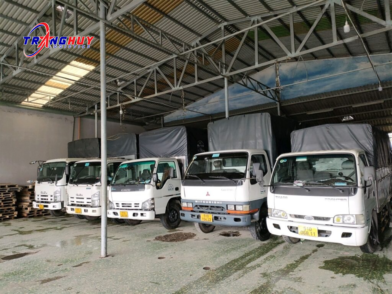 Đội xe Trang Huy vận chuyển hàng đi Phú Quốc