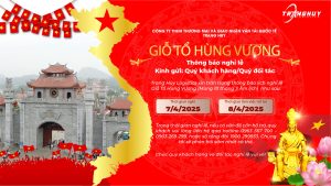 thông báo lịch nghỉ Giỗ Tổ Hùng Vương