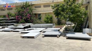 Trang Huy vận chuyển vật liệu mới đến Phú Quốc