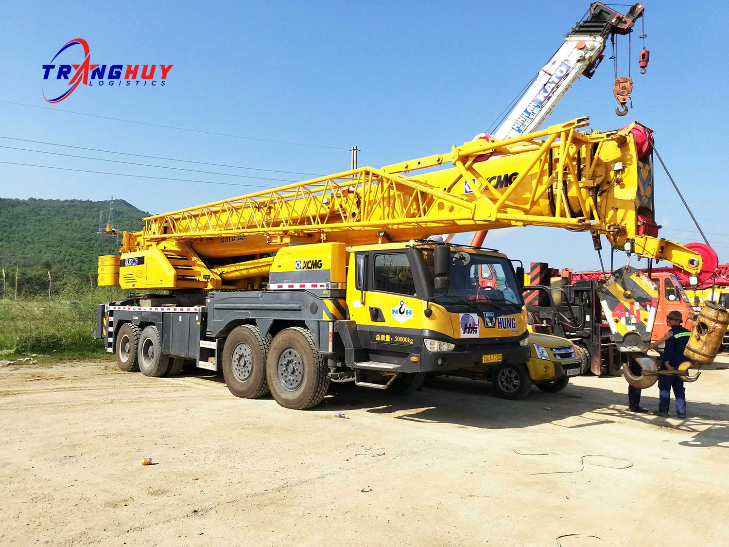 Cho thuê xe cẩu tại Hà Nam uy tín