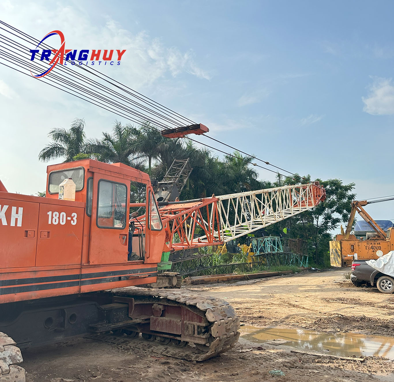 Cho thuê cẩu Hà Nội giá tốt
