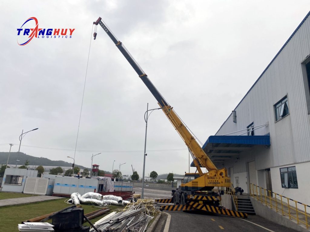 Cho thuê xe cẩu giá rẻ uy tín