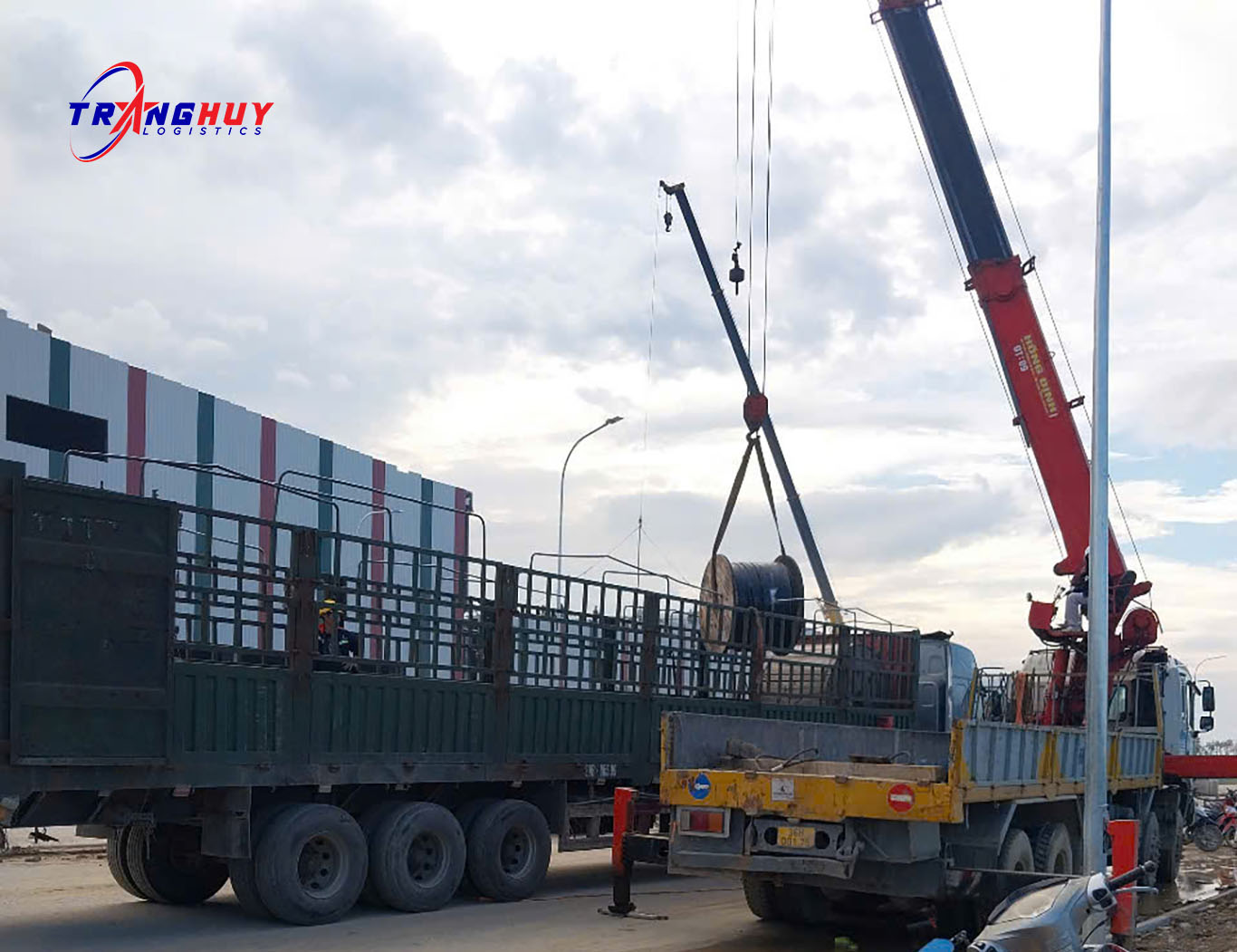 Dịch vụ cho thuê xe cẩu tại Bắc Ninh của Trang Huy