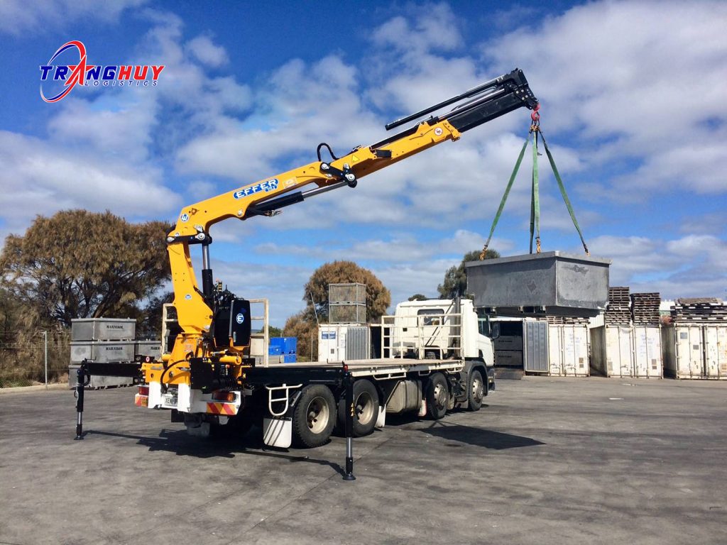 Cho thuê xe cẩu tại Hải Dương giá tốt