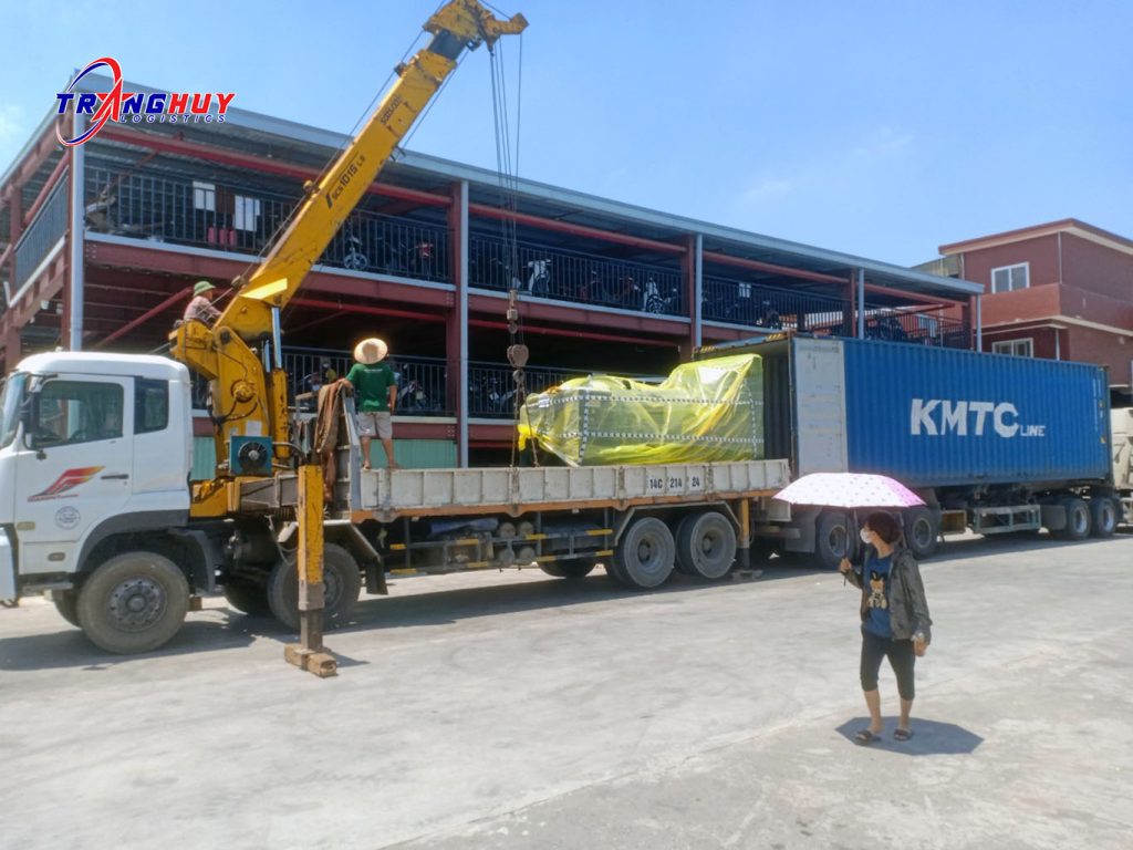 Cho thuê xe cẩu tại Hải Phòng