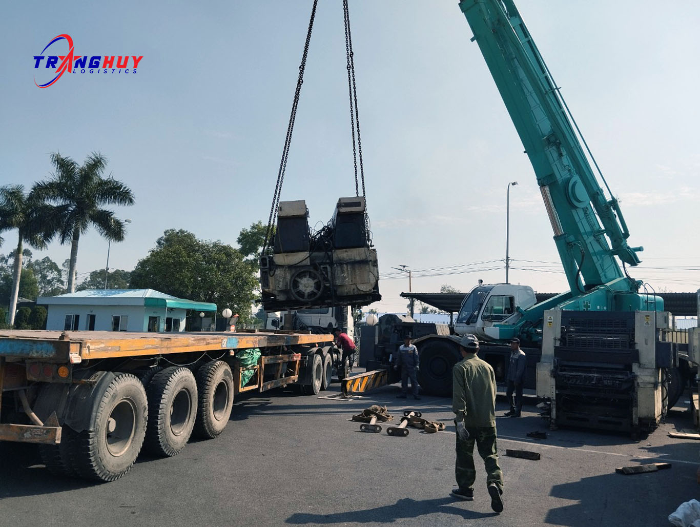 Cho thuê xe cẩu tại Hải Phòng