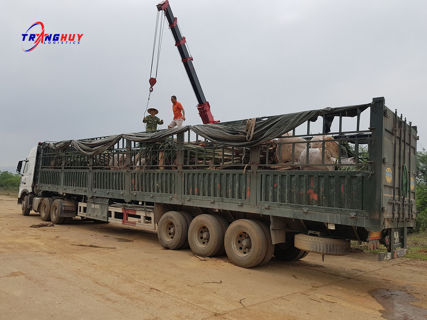 Cho thuê xe cẩu tại Nam Định chuyên nghiệp
