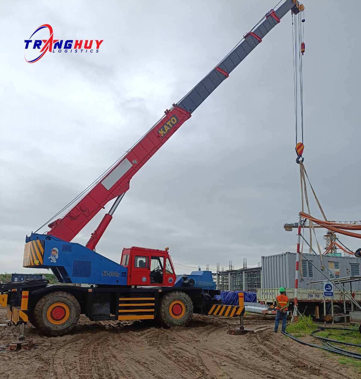 Cho thuê xe cẩu tại Ninh Bình giá tốt