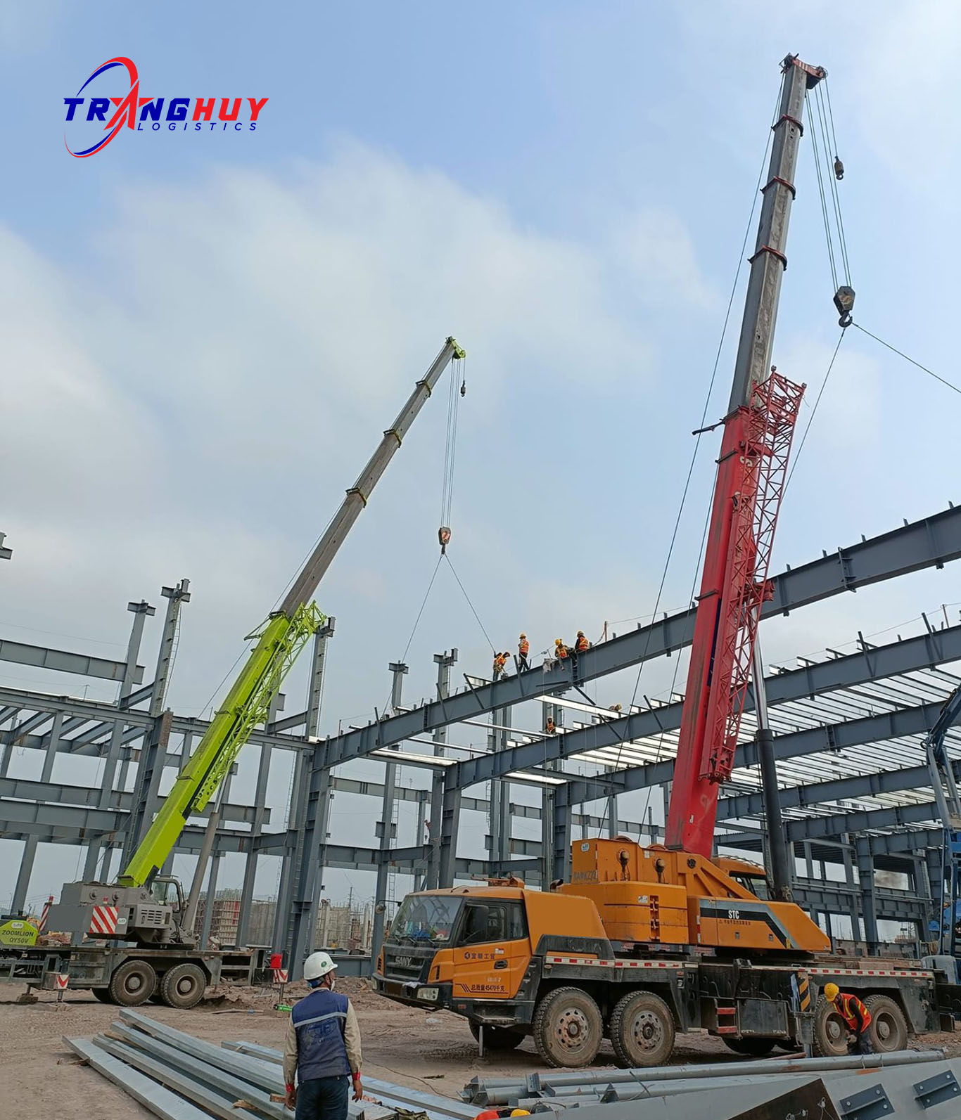 Cho thuê xe cẩu tại Thái Nguyên giá rẻ
