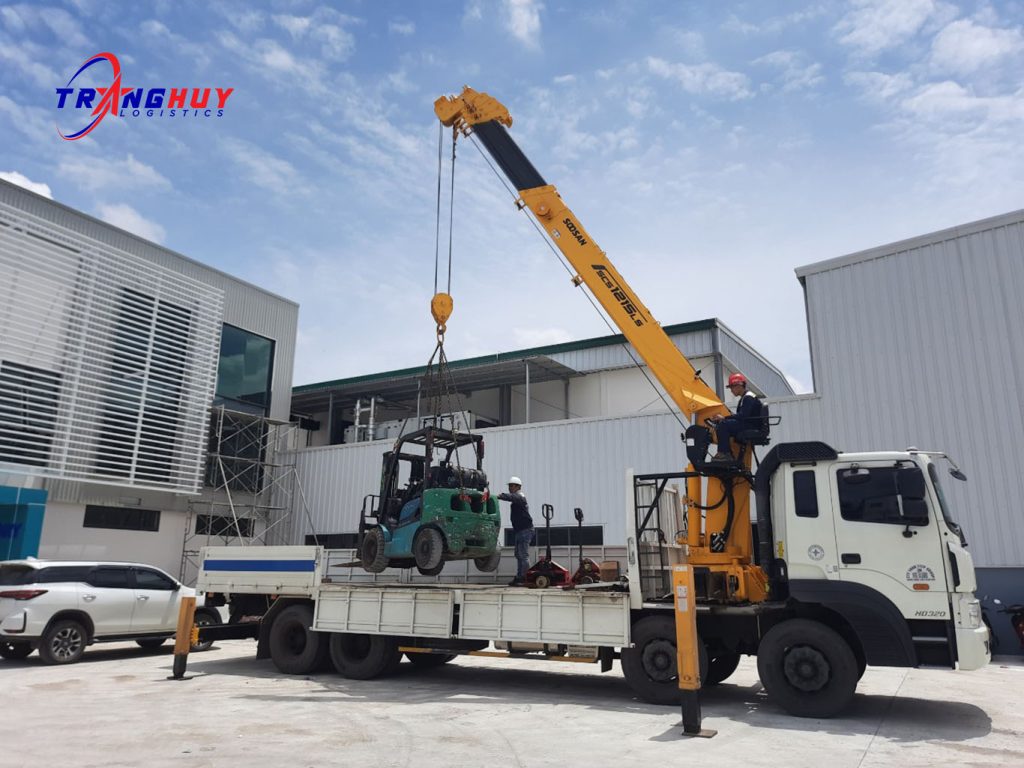 Cho thuê xe cẩu tại tiền giang uy tín