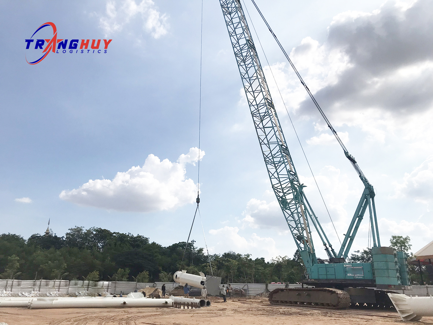 Cho thuê xe cẩu tại Tiền Giang