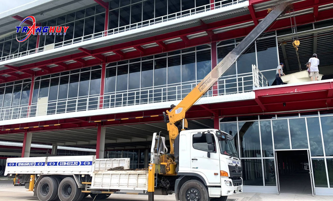 Cho thuê xe cẩu tại Vĩnh Phúc giá rẻ