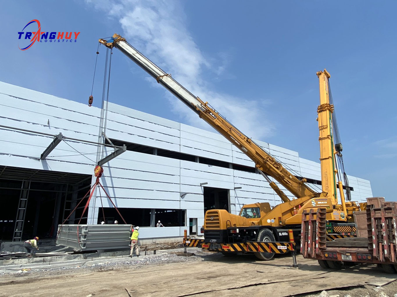 Các loại cẩu cho thuê tại Vĩnh Phúc