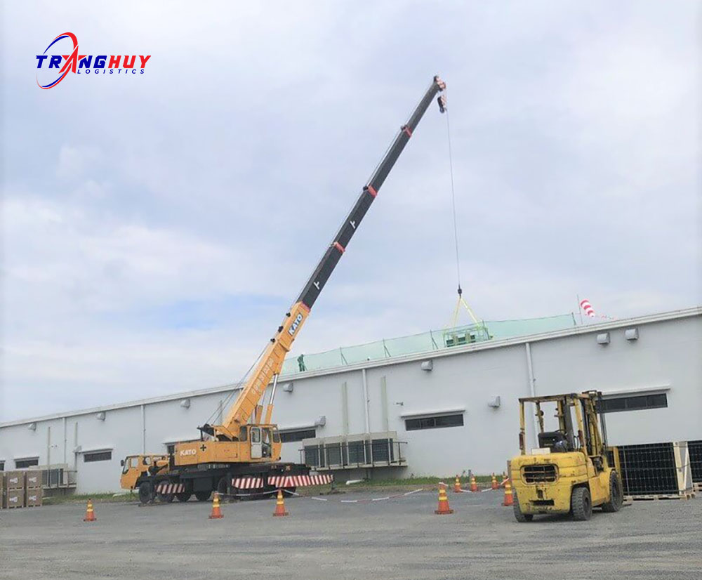 Cho thuê xe cẩu tại Vĩnh Phúc giá tốt
