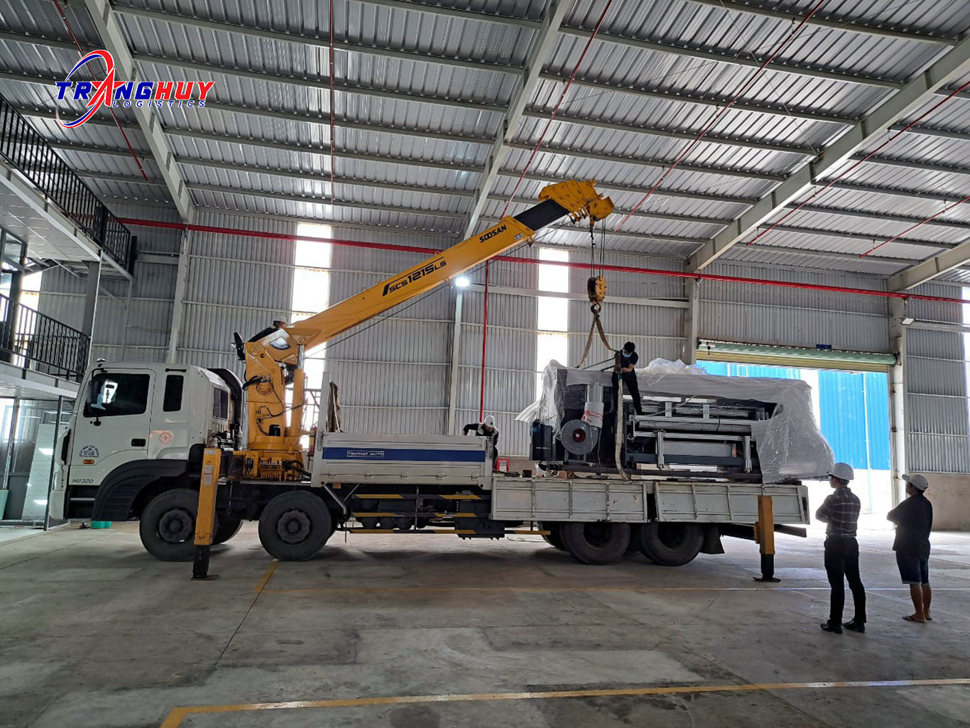 Thuê xe cẩu tại Bắc Giang uy tín