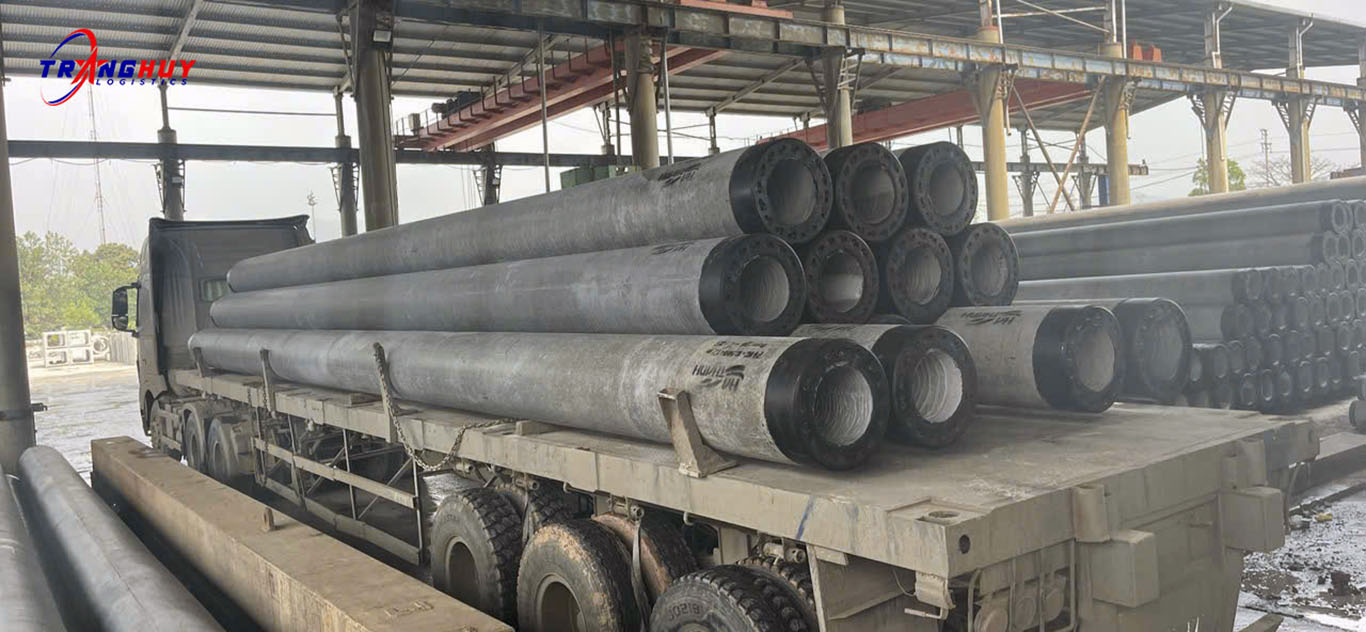 Vận chuyển cọc bê tông chuyên nghiệp
