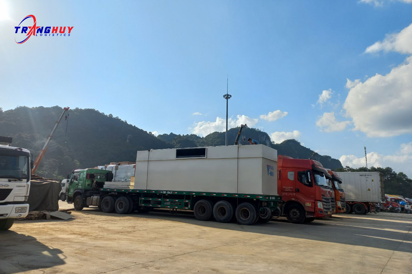 Vận chuyển hàng bắc nam giá rẻ chất lượng cùng Trang Huy