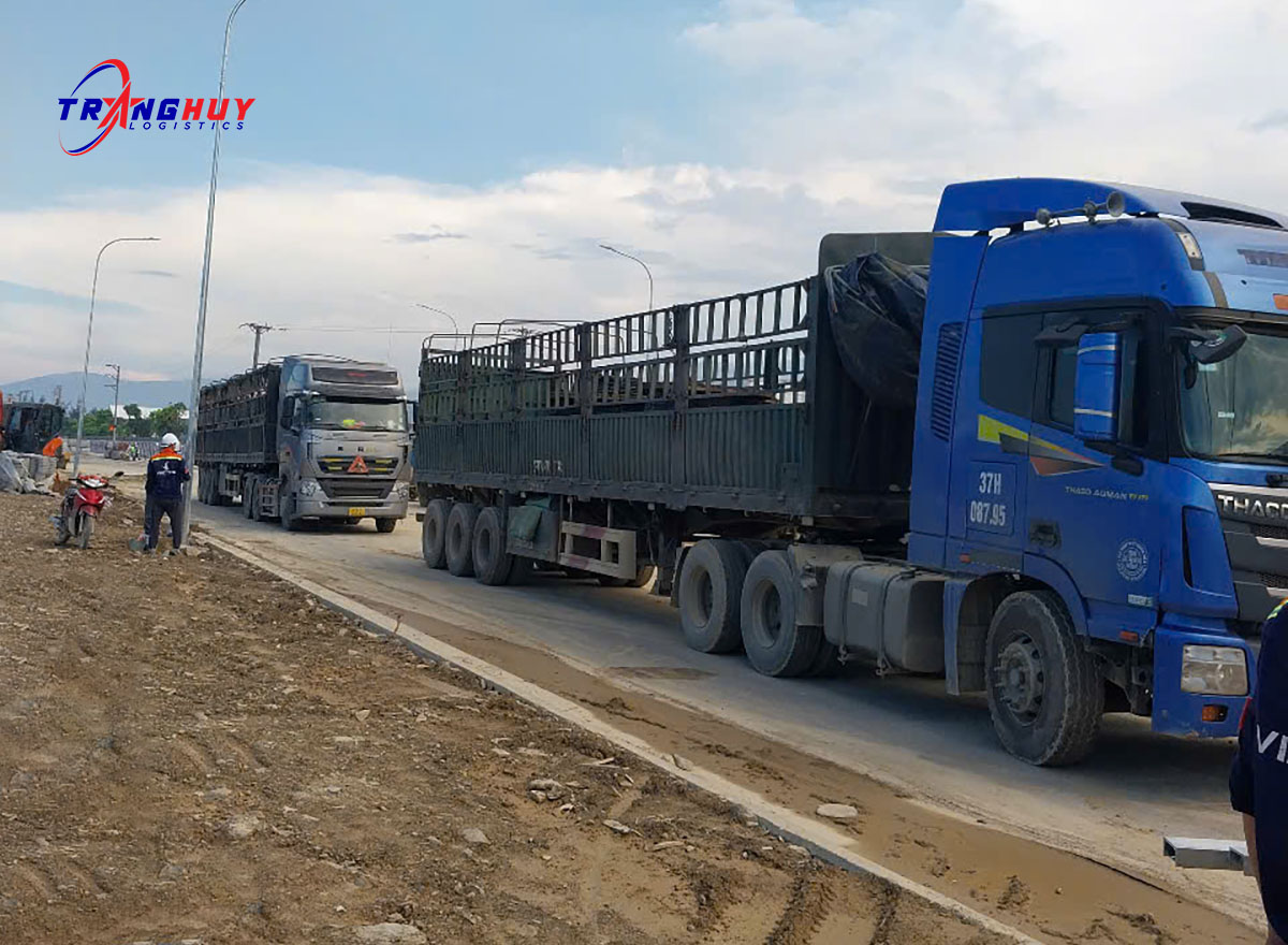 Xe Trang Huy vận chuyển hàng hoá Bắc Nam uy tín