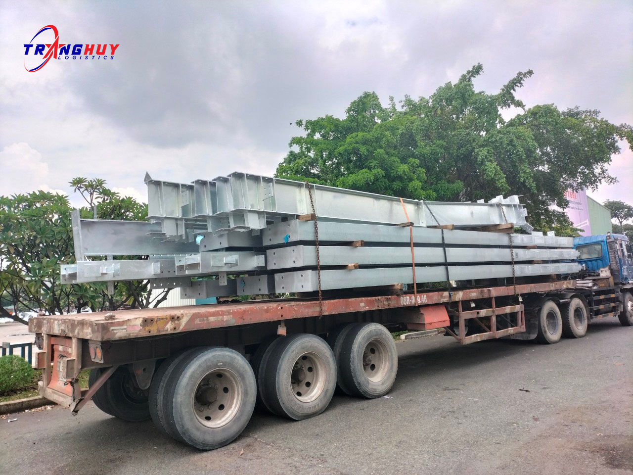 Vận chuyển thép kết cấu