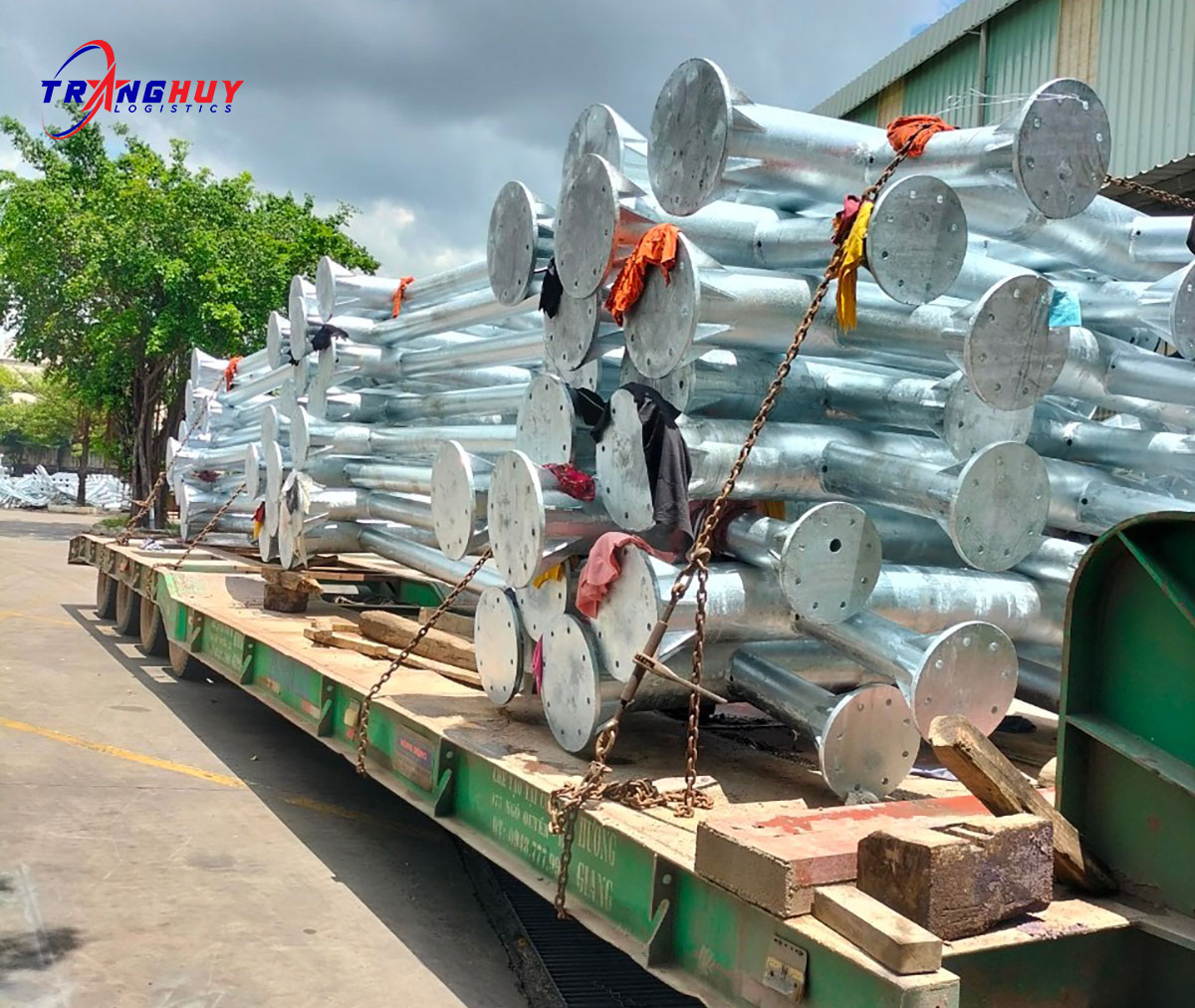 Đóng gói hàng hoá kết cấu thép