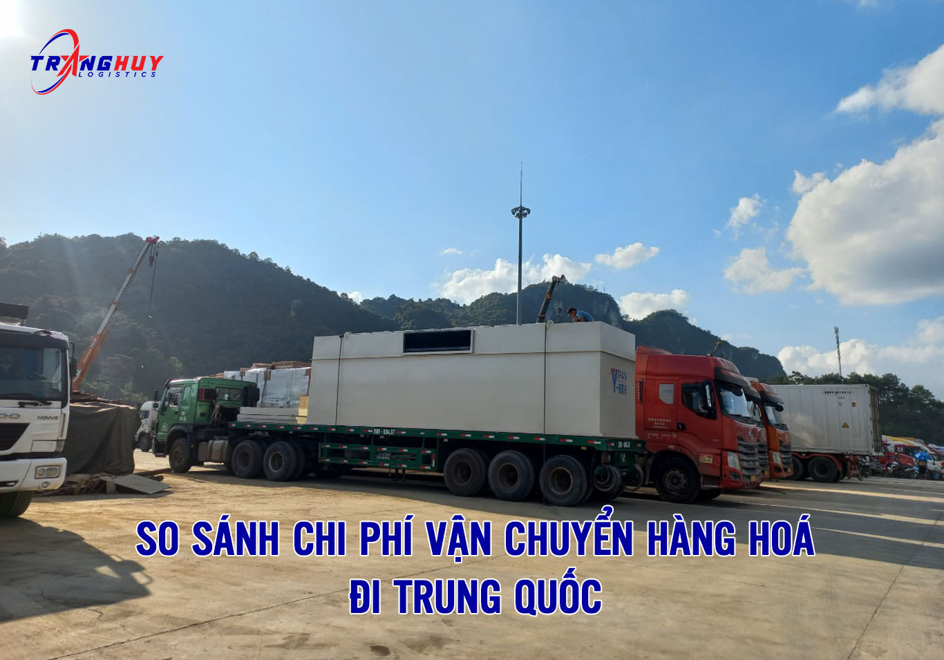 So sánh chi phí vận chuyển hàng hoá đi Trung Quốc