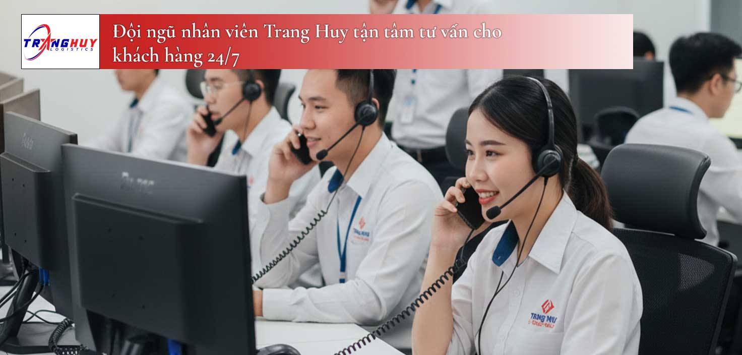 Đội ngũ nhân viên Trang Huy tận tâm tư vấn cho khách hàng 24/7