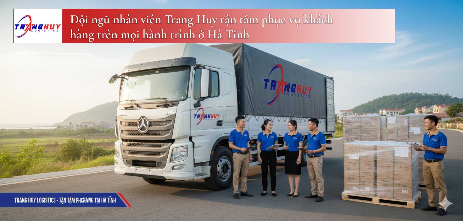 Đội ngũ nhân viên Trang Huy tận tâm phục vụ khách hàng trên mọi hành trình ở Hà Tĩnh