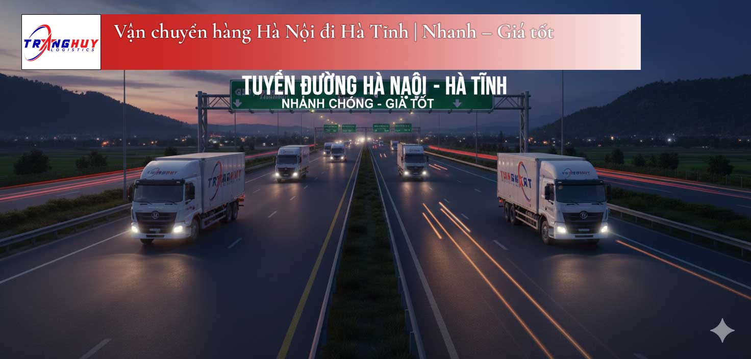 Vận chuyển hàng Hà Nội đi Hà Tĩnh | Nhanh – Giá tốt